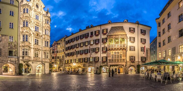 Dovolená v Innsbrucku: 3* hotel se snídaní, 5 minut od centra města
