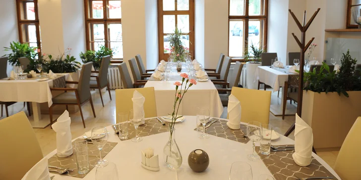 Pobyt se snídaní v Teplicích: elegantní 4* hotel v samém centru lázeňského města