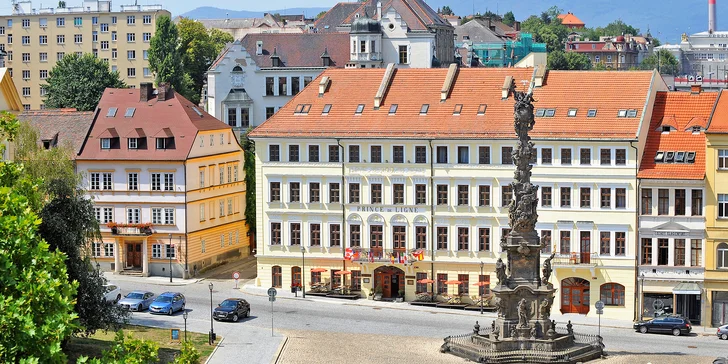 Pobyt se snídaní v Teplicích: elegantní 4* hotel v samém centru lázeňského města