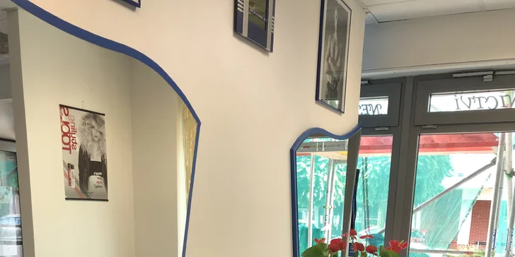 Ošetření, střih a foukaná pro všechny délky vlasů i masáž hlavy