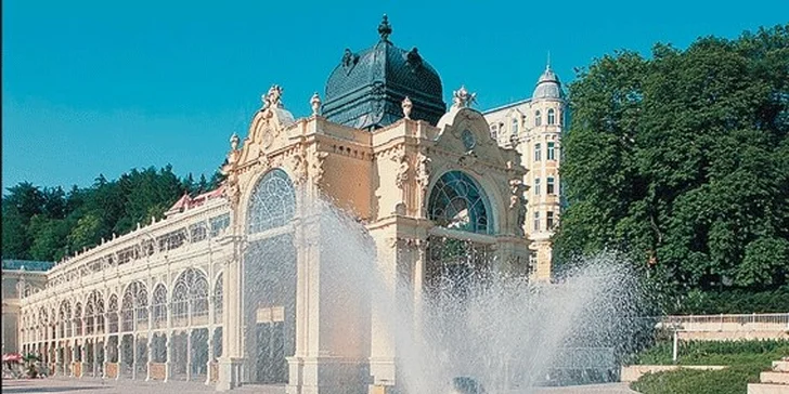 Léto v Mariánských Lázních pro dva: polopenze, solná jeskyně a další relax