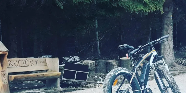 Výlet po Krkonoších: půjčení elektrokola FatBike na celý den