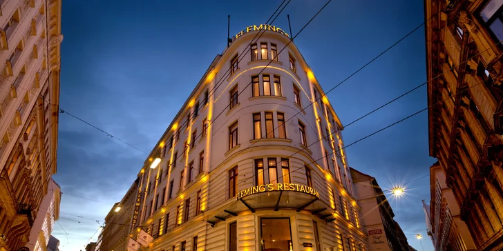 Pobyt v elegantním 4* hotelu poblíž vídeňské radnice i rezidence Hofburg: snídaně a neomezený wellness