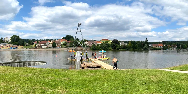 Wakeboard až pro 4 osoby: jedna či dvě hodiny parádní zábavy na vodním vleku