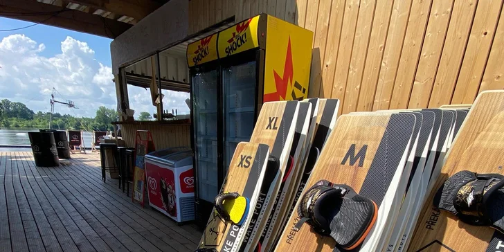 Wakeboarding pro začátečníky i pokročilé na 1 hod. i celý den