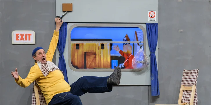 Divadlo pohádek: vstupenka na představení Pat a Mat jedou na dovolenou