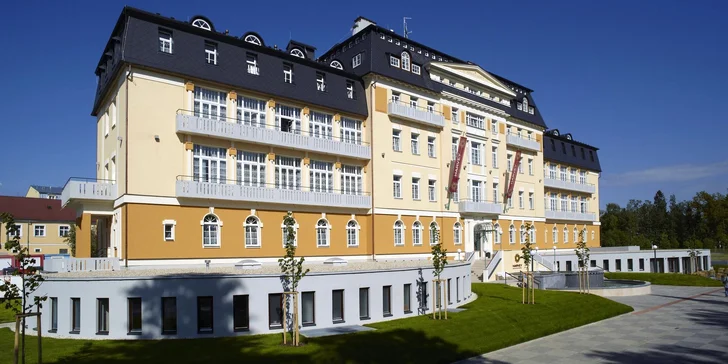 4* pobyt ve Františkových Lázních: nádherný hotel, procedury, wellness a jídlo