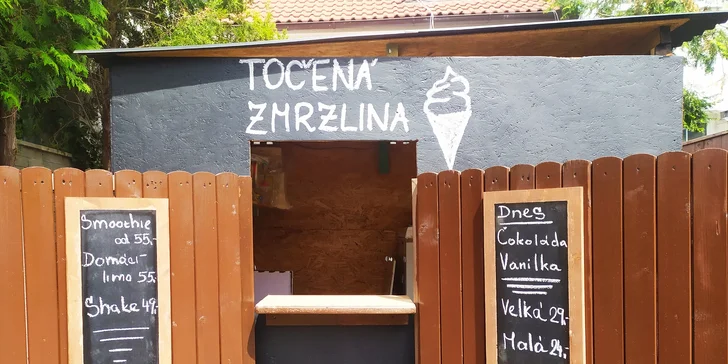 Letní osvěžení: Točená domácí zmrzlina nebo ledová káva či limonáda na Proseku