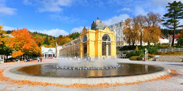 Odpočinek na okraji Mariánských lázní s polopenzí i masáží