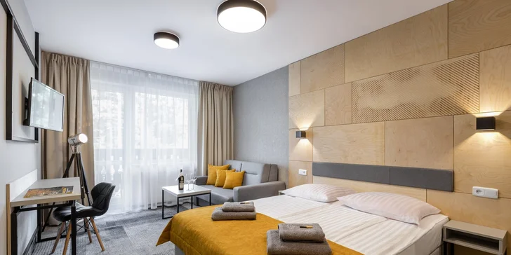 Aktivní relax v polských Krkonoších pro páry i rodiny: snídaně a wellness