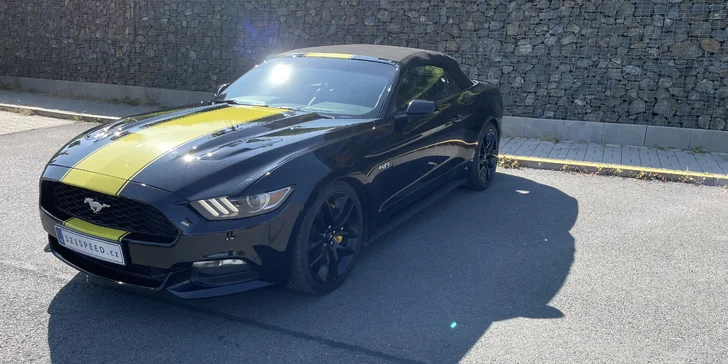 Ford Mustang GT 5.0 V8 Cabrio na 6, 12 či 24 hodin