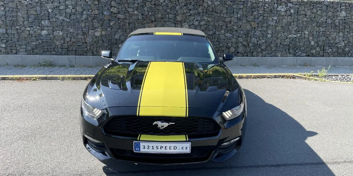 Ford Mustang GT 5.0 V8 Cabrio na 6, 12 či 24 hodin