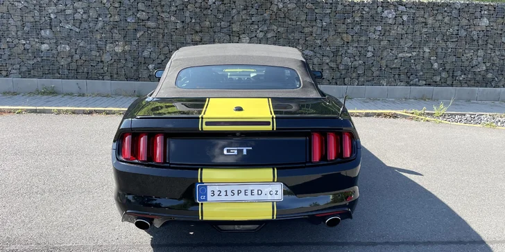 Ford Mustang GT 5.0 V8 Cabrio na 6, 12 či 24 hodin