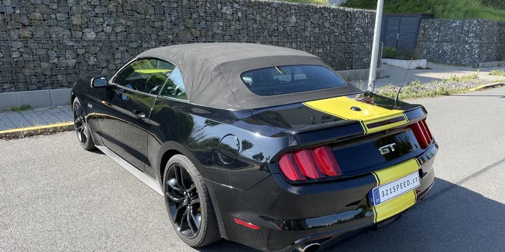 Ford Mustang GT 5.0 V8 Cabrio na 6, 12 či 24 hodin