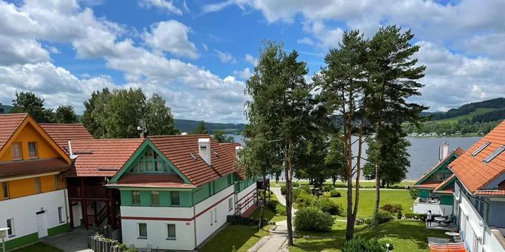 Až 14denní pobyt přímo u Lipna: vybavený apartmán až pro 4 osoby