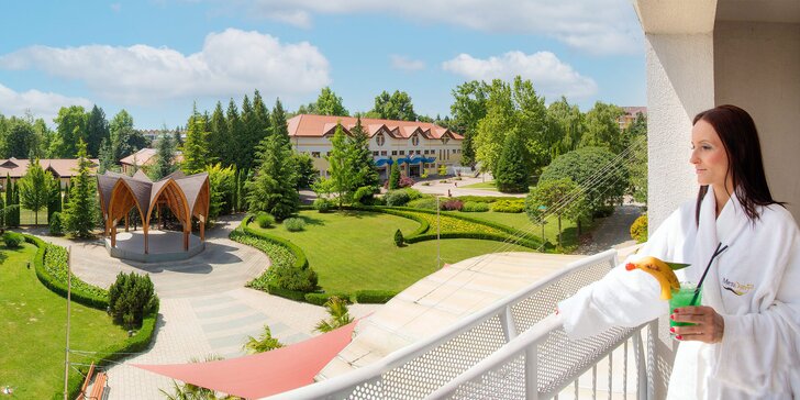 Dovolená v Maďarsku: 4* hotel nedaleko Balatonu, neomezený wellness a polopenze