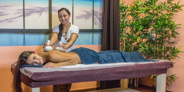 Jarní 90minutové povzbuzení: thajská masáž s oxygenoterapií