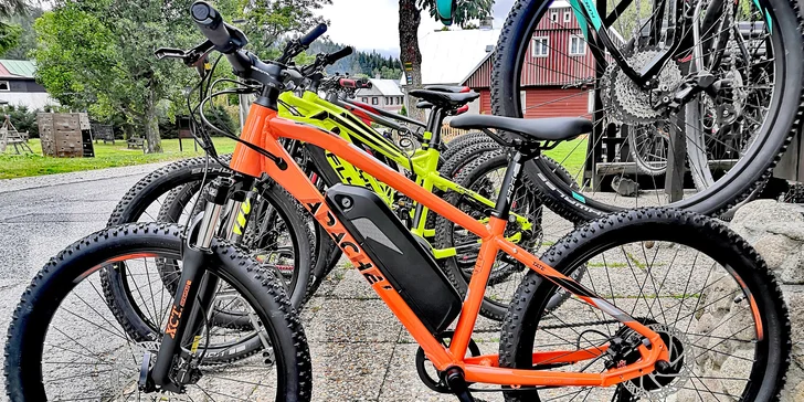 Zapůjčení kola, koloběžky či elektrokola včetně helmy