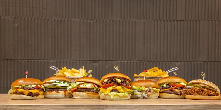 Burger napěchovaný trhaným vepřovým masem: pro 2 nebo 4 osoby, na odnos s sebou