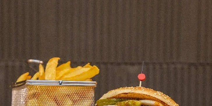 Burger napěchovaný trhaným vepřovým masem: pro 2 nebo 4 osoby, na odnos s sebou