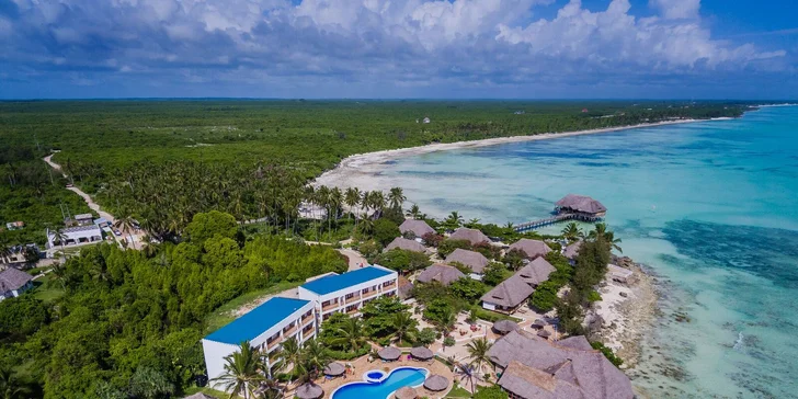 3* oblíbený resort v africkém stylu na Zanzibaru s novým bazénem a česky hovořícím delegátem