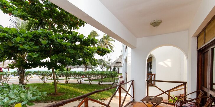 3* oblíbený resort v africkém stylu na Zanzibaru s novým bazénem a česky hovořícím delegátem