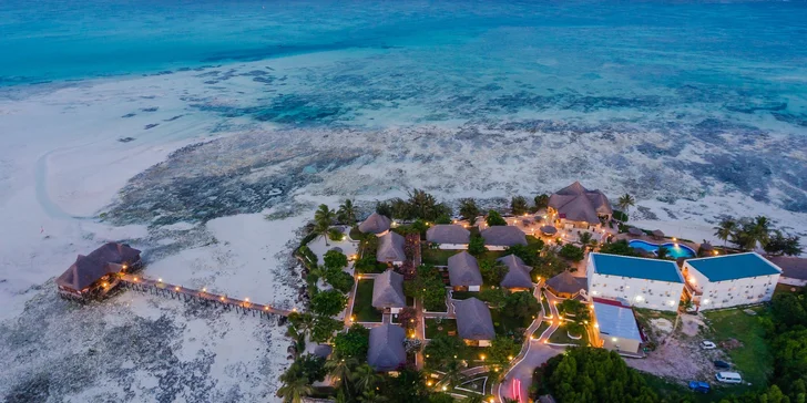3* oblíbený resort v africkém stylu na Zanzibaru s novým bazénem a česky hovořícím delegátem