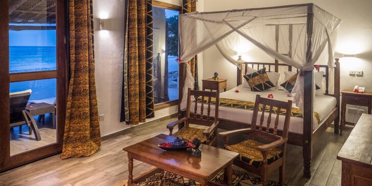 4* resort na exotickém Zanzibaru: 6–12 nocí, all inclusive, jacuzzi s barem