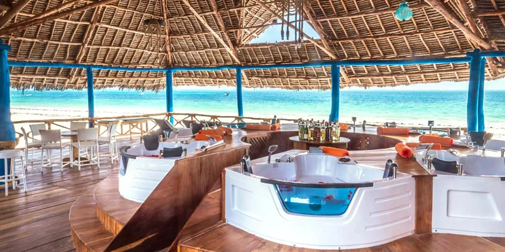 4* resort na exotickém Zanzibaru: 6–12 nocí, all inclusive, jacuzzi s barem