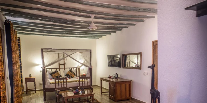 4* resort na exotickém Zanzibaru: 6–12 nocí, all inclusive, jacuzzi s barem