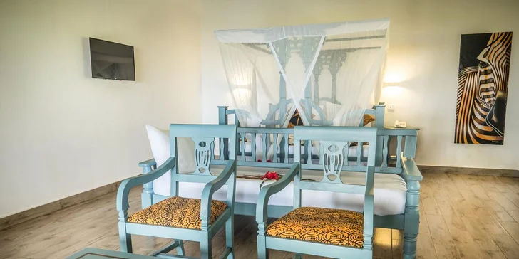 4* resort na exotickém Zanzibaru: 6–12 nocí, all inclusive, jacuzzi s barem