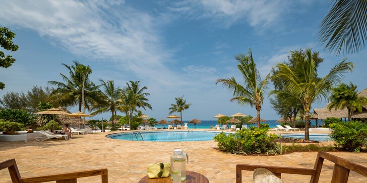 Exotický 4*+ resort na Zanzibaru: 7–14 nocí, all inclusive, sladkovodní bazén a česky hovořící delegát