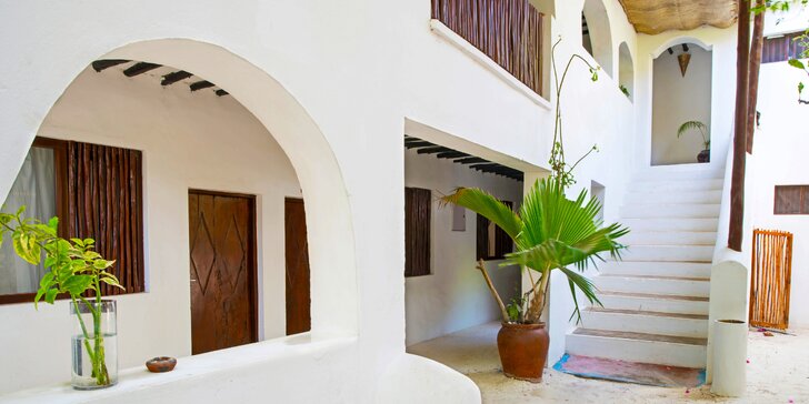Příjemný 3* hotel na Zanzibaru v africkém stylu na 6–12 nocí a česky hovořící delegát