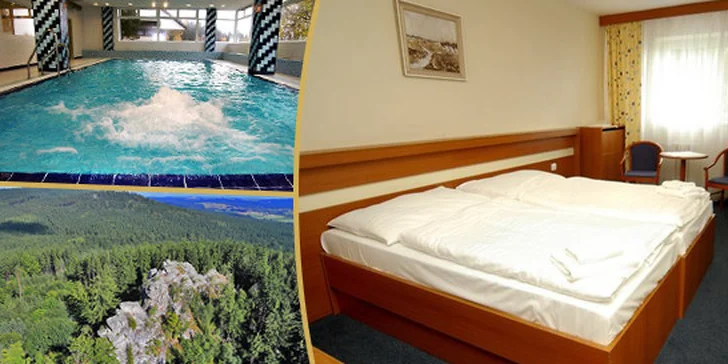 Podzimní wellness pobyt pro dva s polopenzí na 3 dny v srdci Vysočiny
