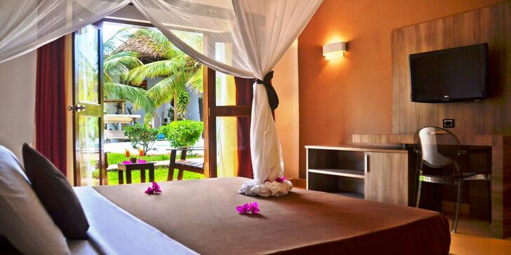 Nádherný 4* hotel na Zanzibaru: 6–12 nocí, all inclusive light, přímo u pláže