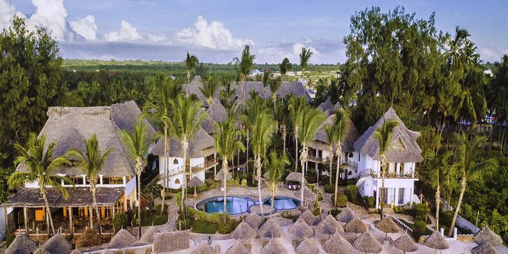 Pohoda na exotickém Zanzibaru: 6–12 nocí ve 4* resortu s tropickou zahradou a česky hovořícím delegátem
