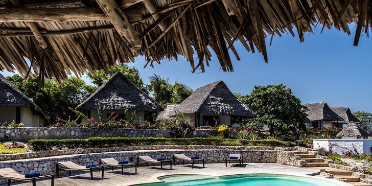 4*+ resort v africkém stylu na Zanzibaru: 6–12 nocí, hotel se 3 bazény a česky hovořícím delegátem