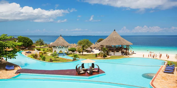 Luxusní 5* resort na Zanzibaru: 7-14 nocí, all inclusive, 4 bazény a lázně a česky hovoří delegát