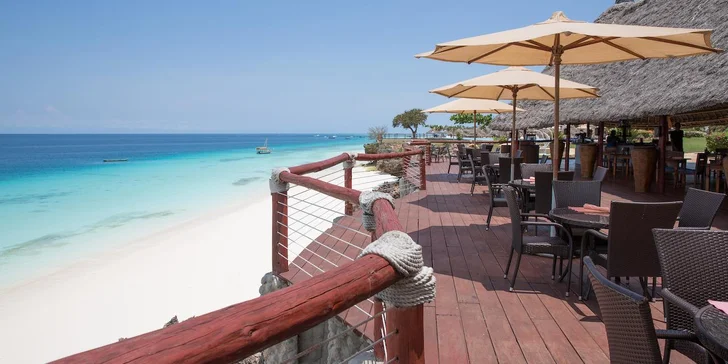 Luxusní 5* resort na Zanzibaru: 7-14 nocí, all inclusive, 4 bazény a lázně a česky hovoří delegát