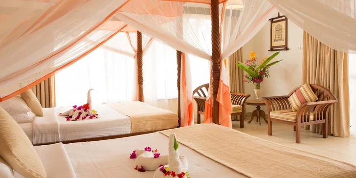 Luxusní 5* resort na Zanzibaru: 7-14 nocí, all inclusive, 4 bazény a lázně a česky hovoří delegát