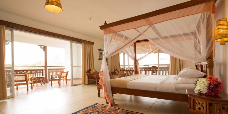 Luxusní 5* resort na Zanzibaru: 7-14 nocí, all inclusive, 4 bazény a lázně a česky hovoří delegát