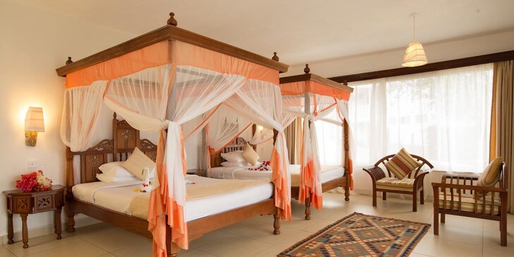 Luxusní 5* resort na Zanzibaru: 7-14 nocí, all inclusive, 4 bazény a lázně a česky hovoří delegát
