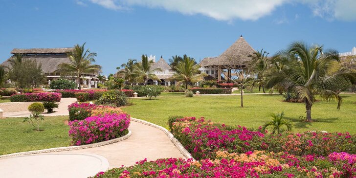 Luxusní 5* resort na Zanzibaru: 6-12 nocí, all inclusive, 4 bazény a lázně a česky hovoří delegát