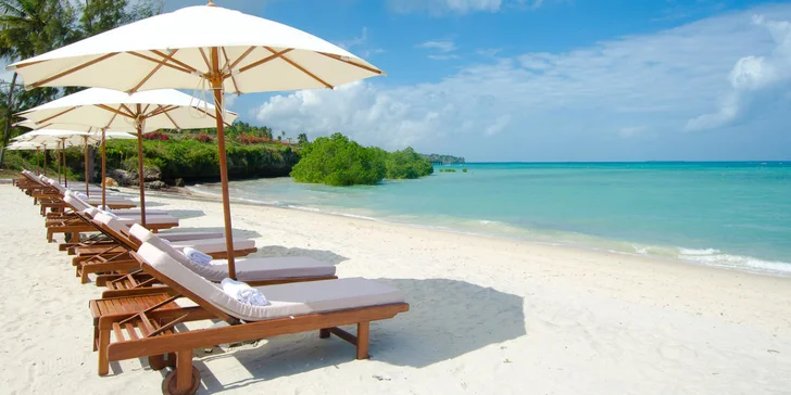 Překrásný 5* resort na Zanzibaru: 7–14 nocí, all inclusive, 2 bazény a lázně
