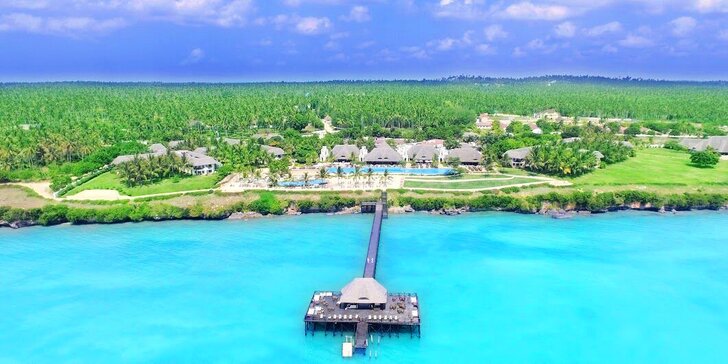 Překrásný 5* resort na Zanzibaru: 6–12 nocí, all inclusive, 2 bazény a lázně