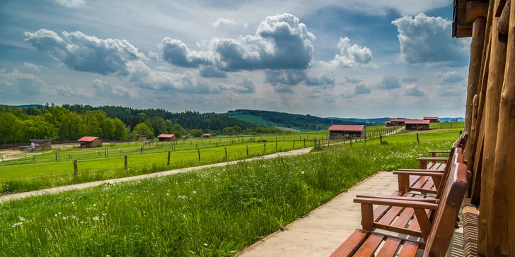 Pohoda na ranči v České Sibiři: snídaně, wellness, jízda na koni i na čtyřkolce