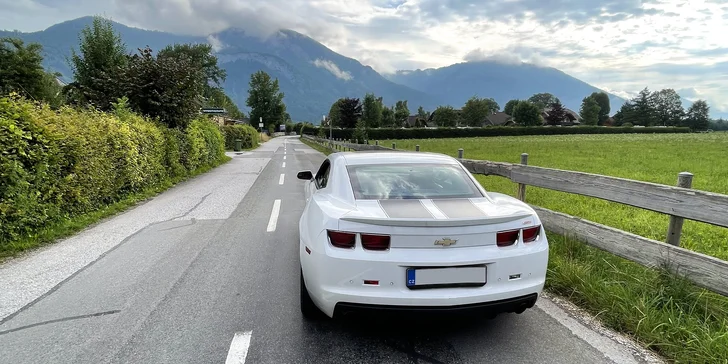 Zážitková jízda v Chevroletu Camaro SS: až 180 min. řízení či spolujízdy