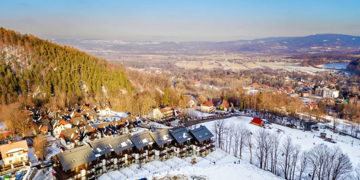 Pobyt v polských Krkonoších ve vybavených apartmánech s vlastní kuchyňkou