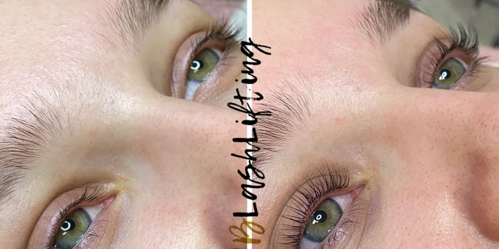 Vlastní řasy jako panenka a upravené obočí: lash lifting řas i laminace obočí