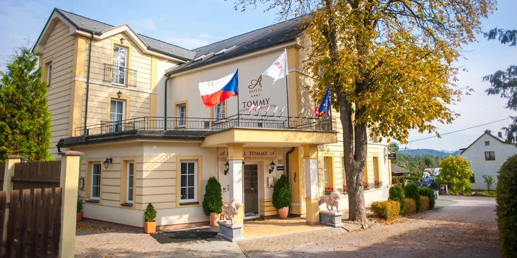 Pobyt nedaleko Adršpašských skal v pokoji Economy nebo Superior s polopenzí a wellness